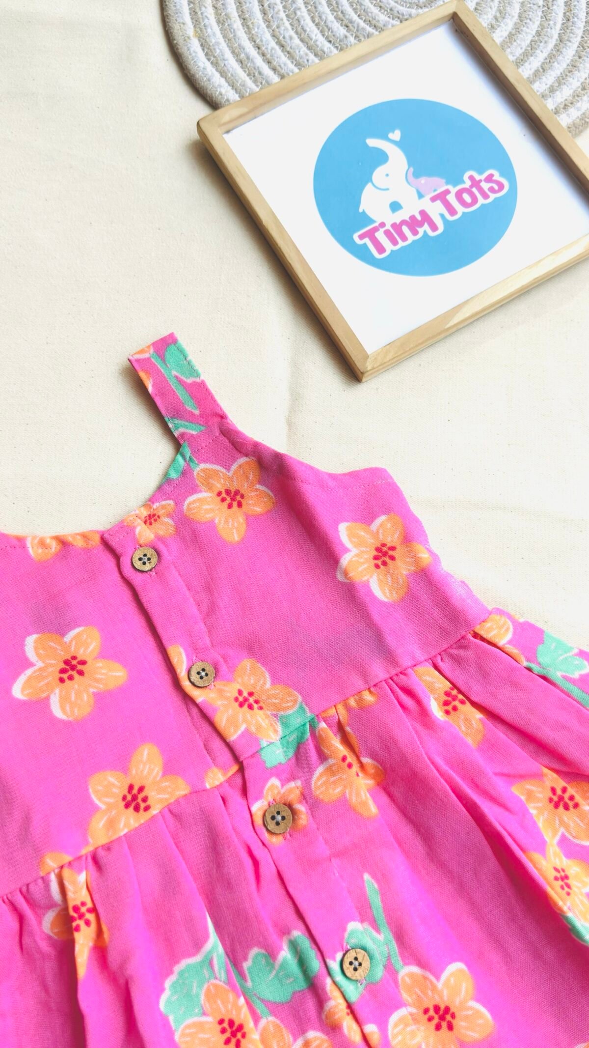 A Bright Pink Blossom  - Ria Frock - Image 3
