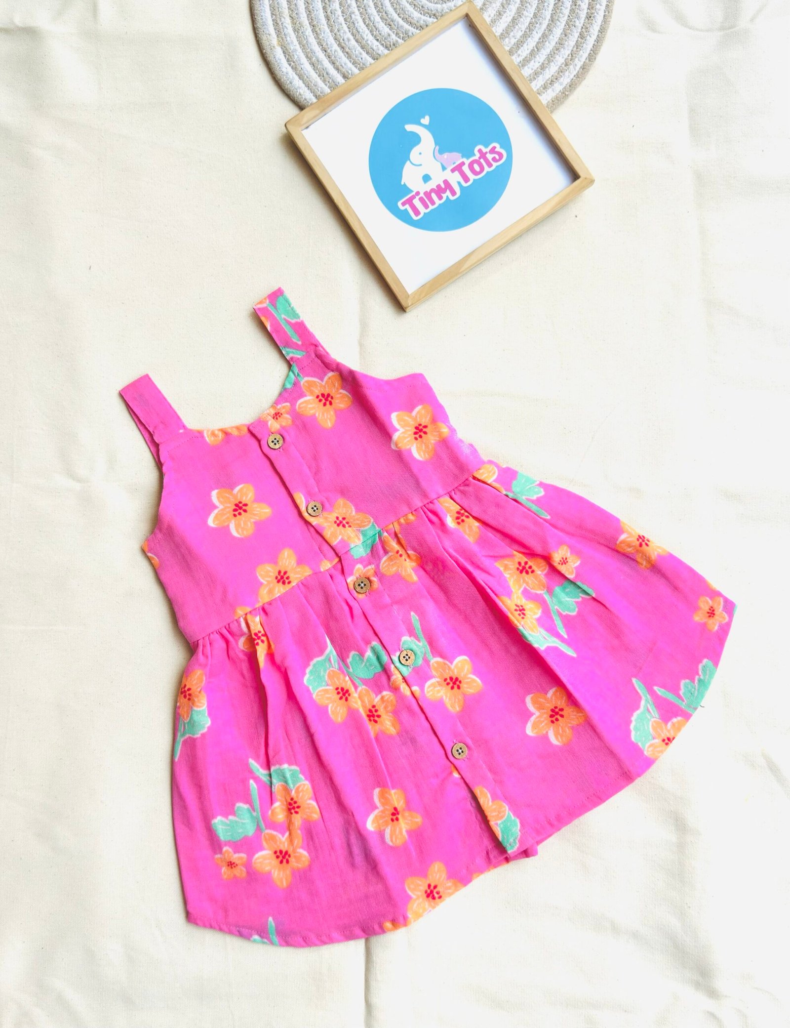 img_3478 A Bright Pink Blossom - Ria Frock - Image 1