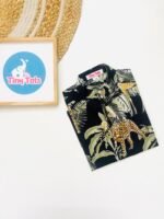 Combo 5 – Boys Cotton Shirts | Safari Black & Safari White - Image 2